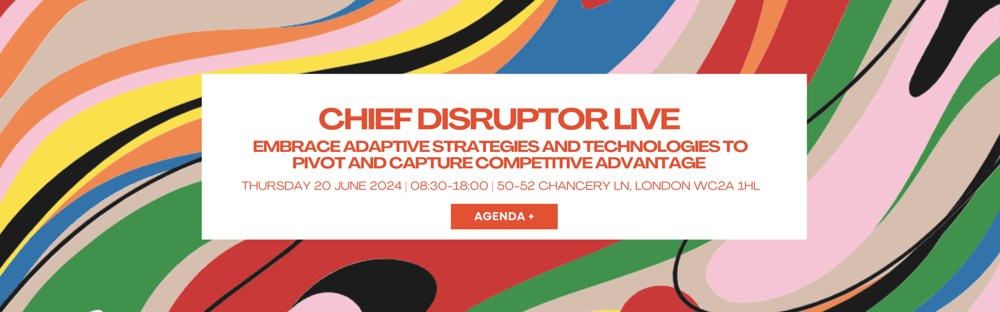 CHIEF DISRUPTOR JUNE AGENDA