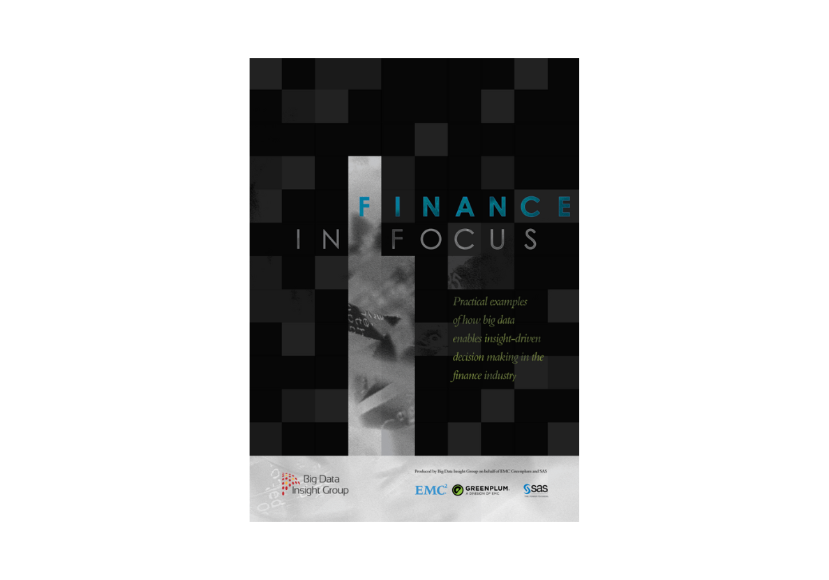 Big Data in Manufacturing 2013